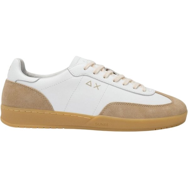 Sneaker Uomo Sun68 - California Sun Leather - Bianco-image