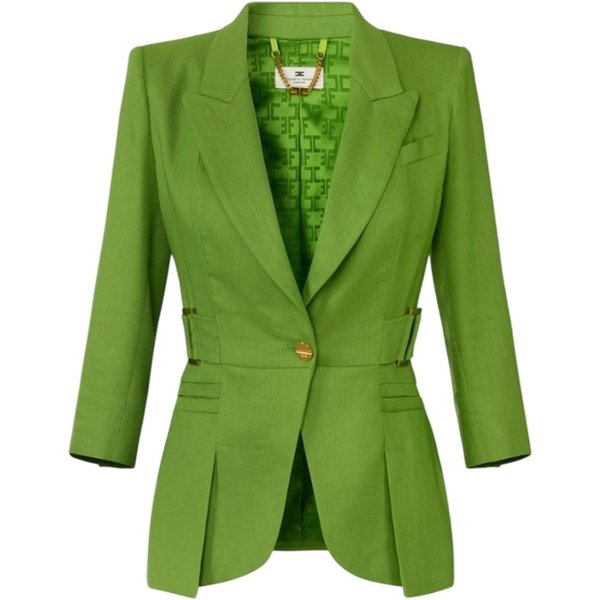 Giacche Donna Elisabetta Franchi - Giacca - Verde-image