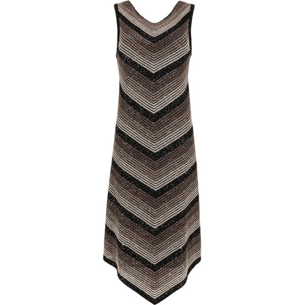 Vestiti Casual Donna D.Exterior - Degrade' Lux Abito Corto Punta - Nero-image