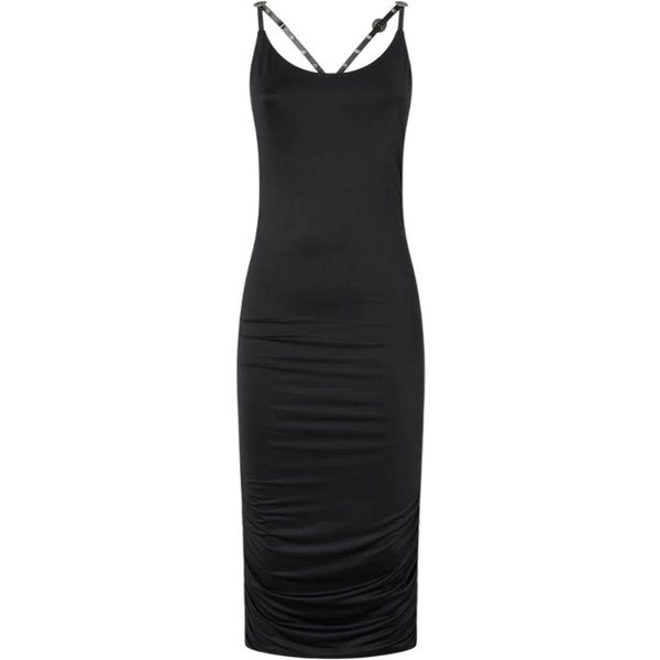 Vestiti Casual Donna Pinko - Cassino Abito Maglina Lucida - Nero-image
