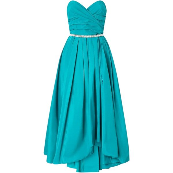 Vestiti Da Sera E Cerimonia Donna Pinko - Dattero Abito Taffeta - Verde-image