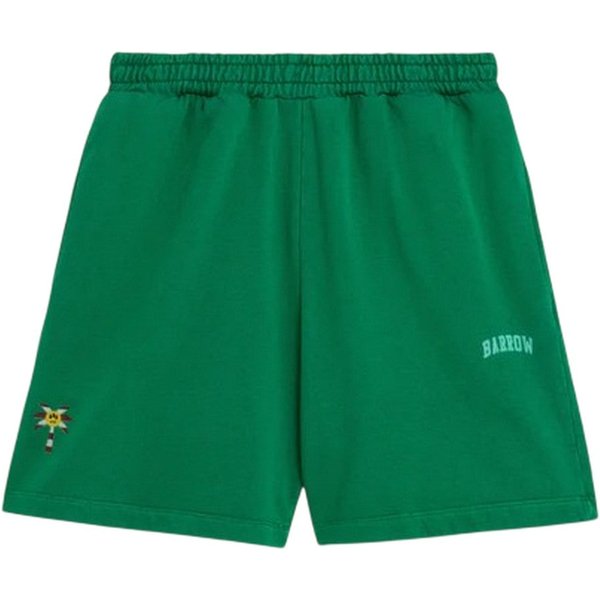 pantaloncini unisex barrow - sweatshorts - verde