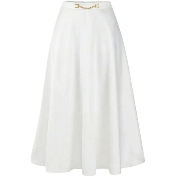gonne casual donna elisabetta franchi - gonna - avorio