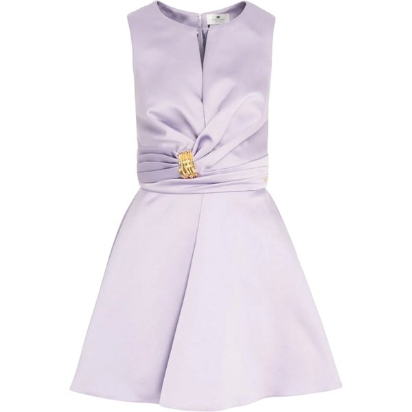 vestiti casual donna elisabetta franchi - abito donna - lilla