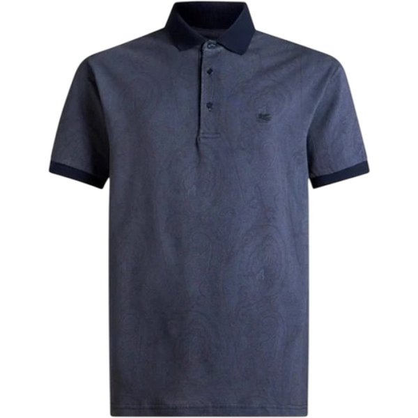 polo uomo etro - polo roma - blu