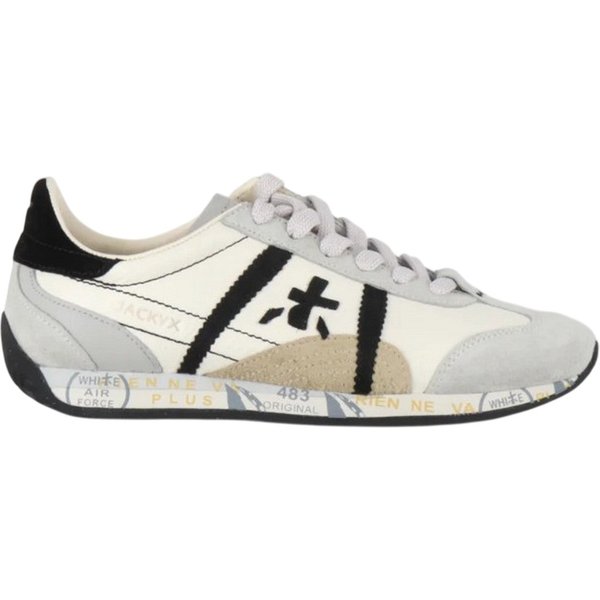 sneaker donna premiata - scarpe allacciata - bianco