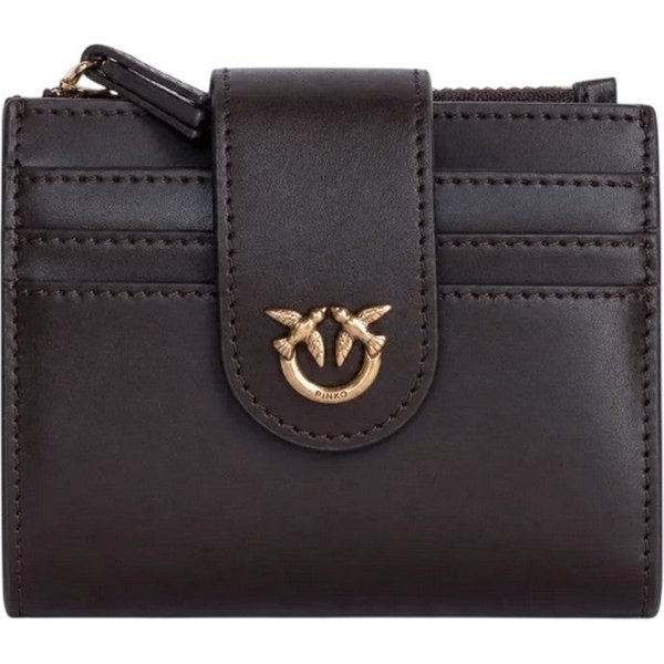 portafogli donna pinko - multi purpose wallet - marrone