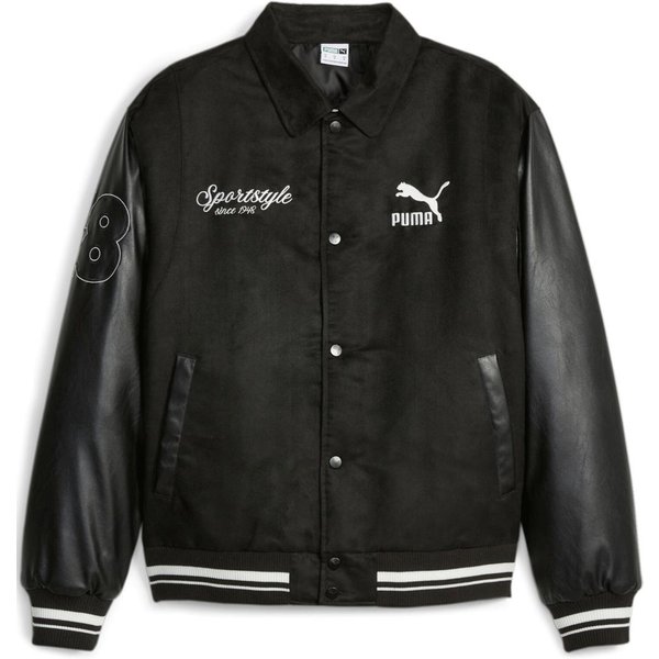 Giubbino Uomo puma 621788_varsity_jacket_nero