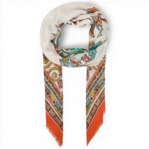 Just cavalli Pashmina JC Print Seasonal Donna Multicolore in Modal