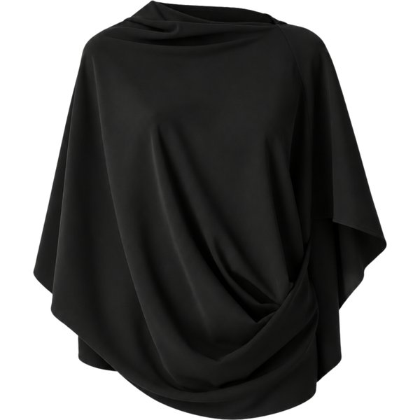 Blusa A Palloncino IN Crepe meimeij-image