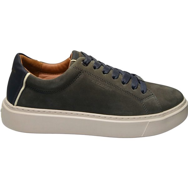 albcldm-9003-dgy Alexander Smith Uomo Pelle Grigio