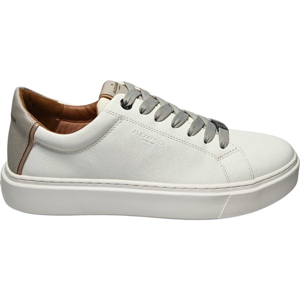 albcldm-9067-wly Alexander Smith Uomo Pelle Bianco