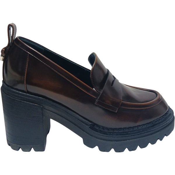 B00101-MMVA12-2243-470 Sergio Rossi Donna Pelle Marrone