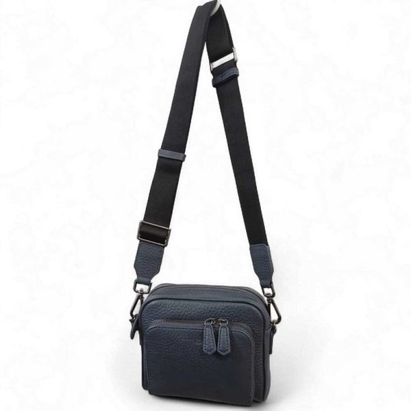 Borsello Gianni Chiarini Uomo Blu Navy - BSU-B18194-NAVY-image