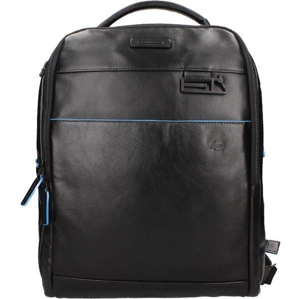 Zaino In Pelle Porta Pc E Porta Ipad Uomo Piquadro Ca6289B2V-N Nero-image