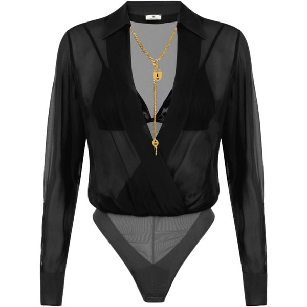 Body IN Georgette Elisabetta Franchi CON Catena Gioiello-image