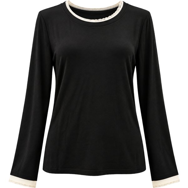 MAGLIA ELEH DOPPIO POLSINO PANNA