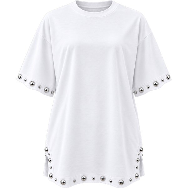 T-SHIRT APAPERKID CON BORCHIE SU MANICHE