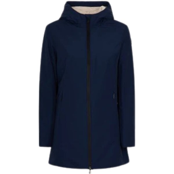 Giubbotto Donna suns Aurelia Long Velour Navy-image