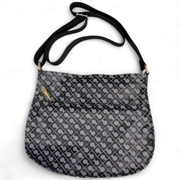 Gherardini Borsa A Tracolla Granite Donna Tessuto Softy Nero - GH0261-GRA-image