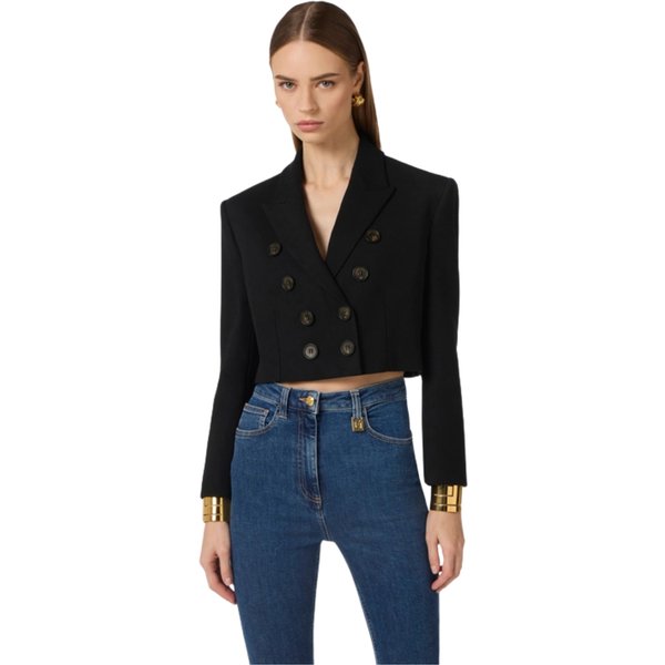 Giacca Donna Elisabetta Franchi In Gabardina-image