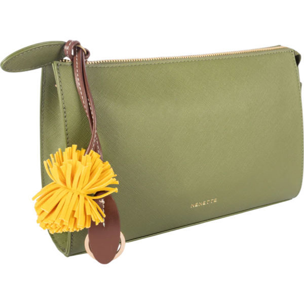 Pochette Donna Nenette HANA06_VERDE_MILITARE