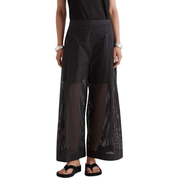 Pantalone Traforato Donna Meimeij Nero Primavera/Estate 2026 M6EA37-NERO-image