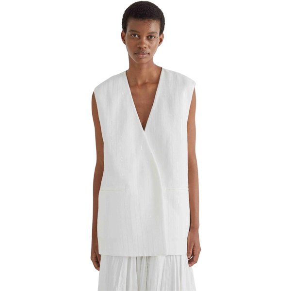 Gilet Donna Meimeij Gessato Lurex-image