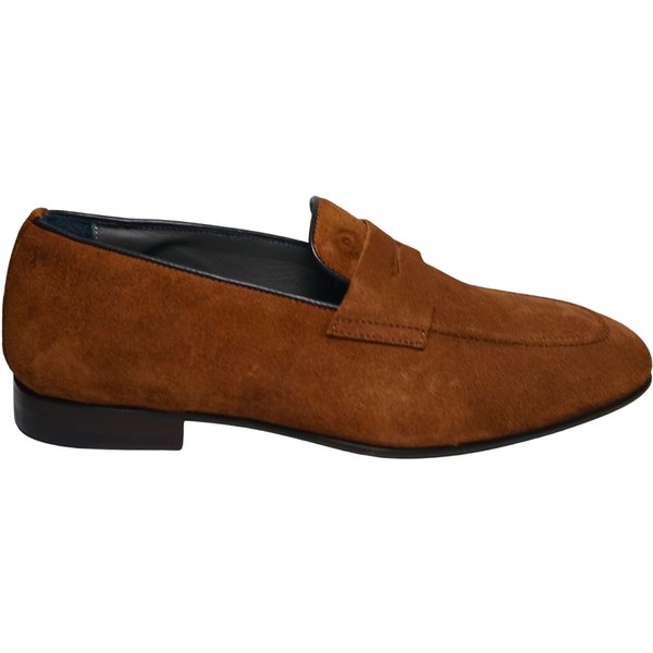 PB10072M9ECAM210 Pollini Uomo Camoscio Marrone