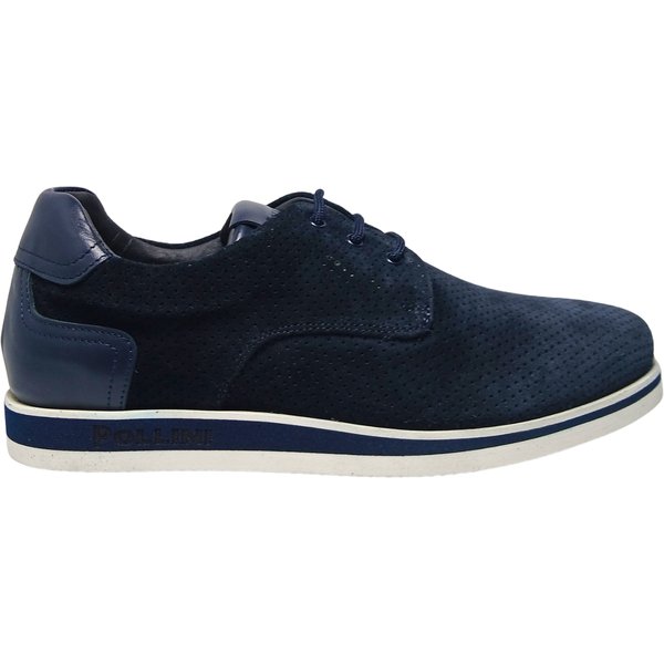 PB10342G9ECFV75A Pollini Uomo Camoscio Blu