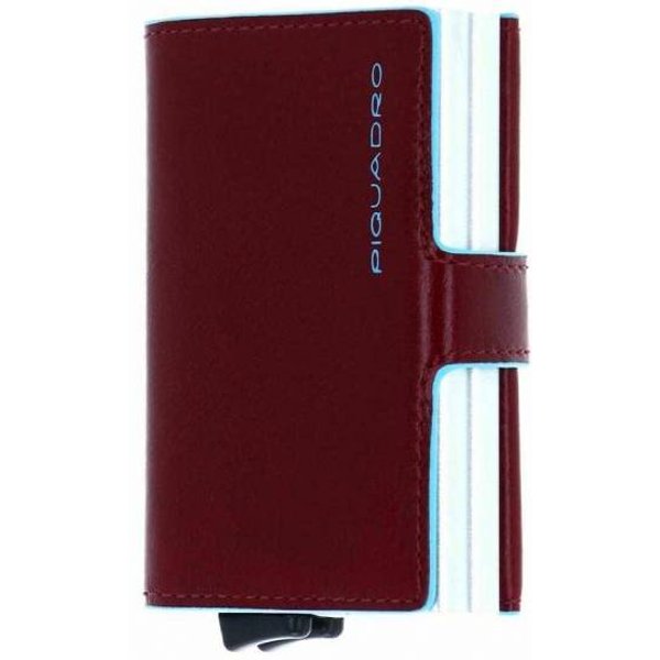 Portacarte Piquadro Blue Square Marrone Pelle - PP5472B2R-MO-image