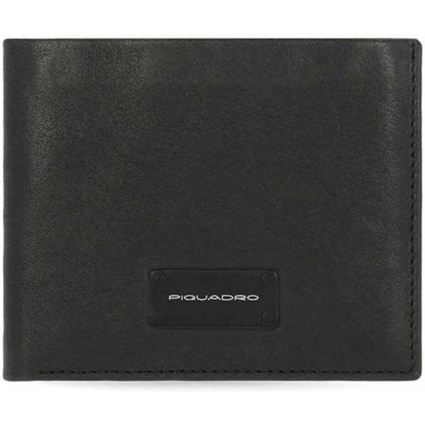 Portafoglio PIQUADRO Harper Uomo Pelle Nero - PU3891APR-N