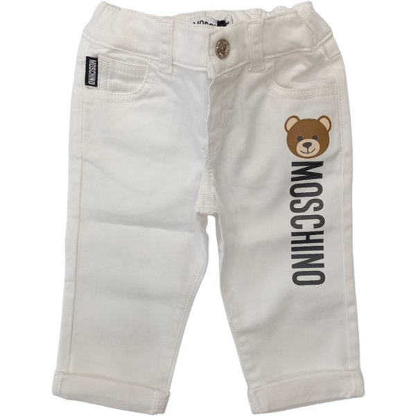 Moschino - Pantalone Bianco 10101 Lungo MRP02M LRC01