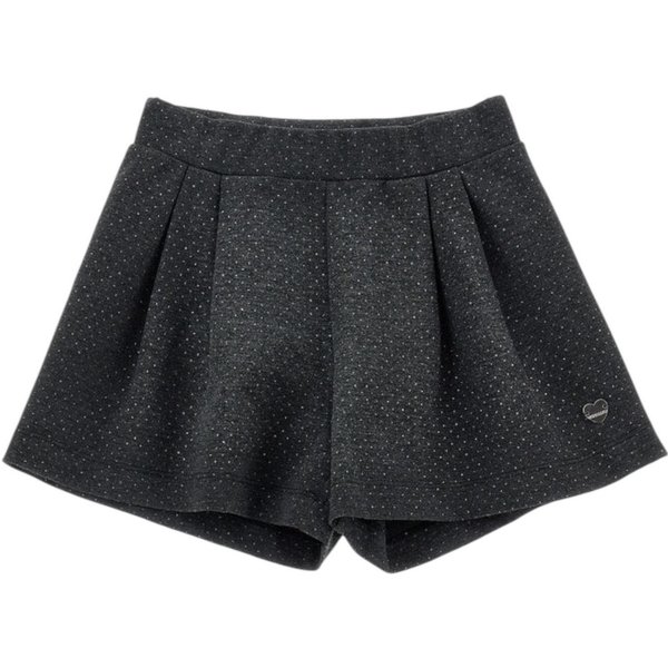 Monnalisa - Shorts 3175 Grigio Pois Argento 11D407 4226-image