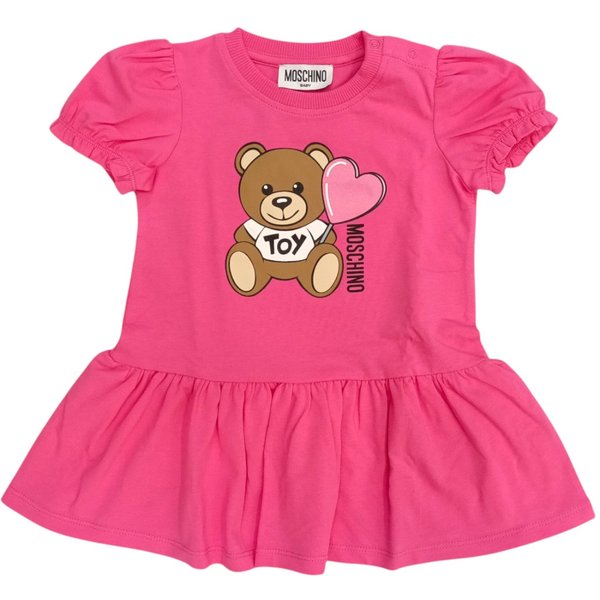 Moschino - Abito 50533 Fuxia C/orso E Cuore MDV0CK LBA00