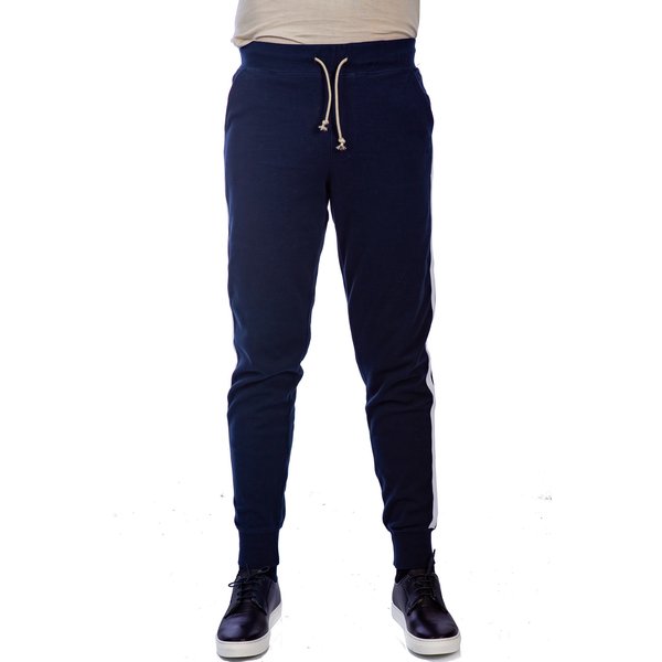 Sun68 - Pantalone In Felpa Piquet F19128 07 NAVY