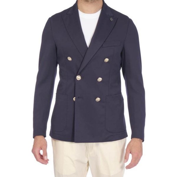 Alessandro Dell Acqua - Doppio Petto; Jersey Nido D'ape Bottone Metallo AD2237JM/G0305EJ 50