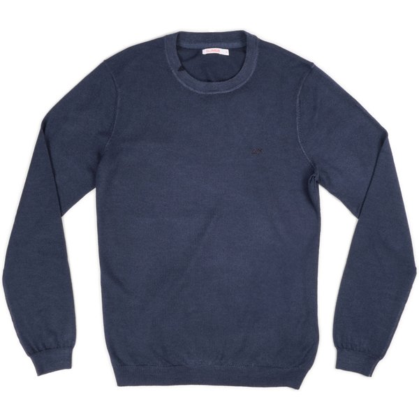 Maglia Uomo Sun68 K44147 07 Navy Blue-image