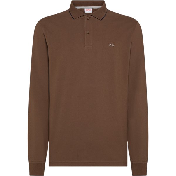 Polo Uomo Sun68 A45102/08 MARRONE