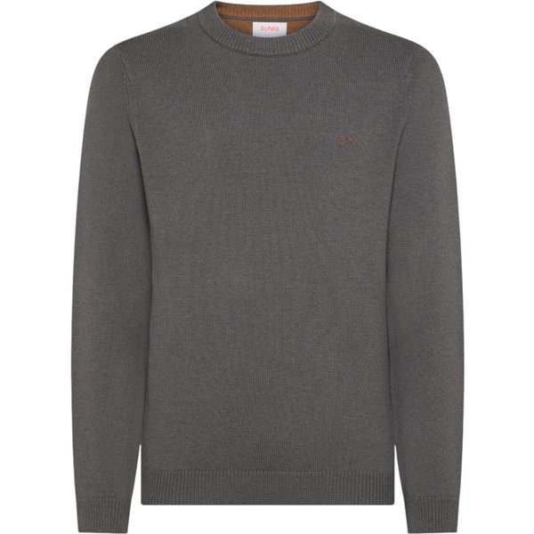 Maglia Uomo Sun68 K45110/47 Gri Sc-image