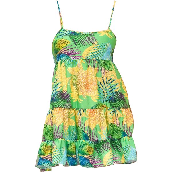 Me Fui - Vestito Corto Verde M21-0511X2