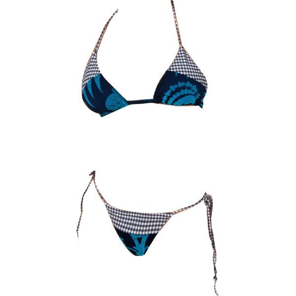 Me Fui - Bikini Triangolo Blu M22-0170U