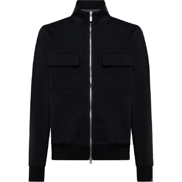 Sun68 - Full Zip Formal Pocket On C.c.e. 11 Nero F32126