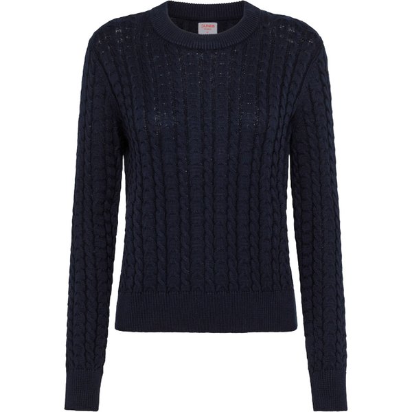 Sun68 - Round Neck Cable 07 Navy Blue K33228