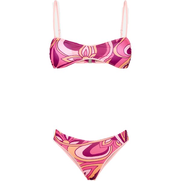 Me Fui - Bikini Fascia Fantasia Rosa MF23-0131X2-image