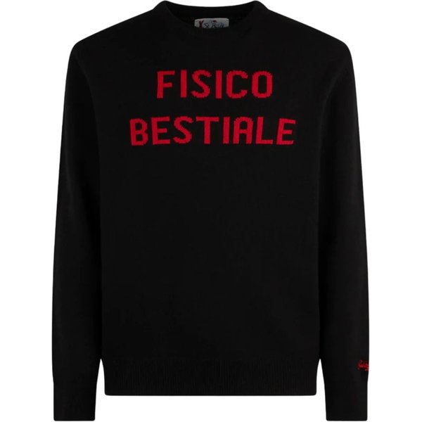 Saint Barth - Maglia Bestiale Nero HER0001