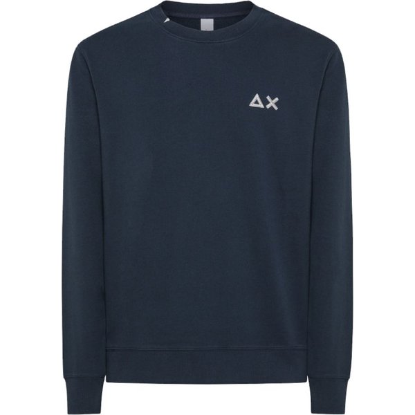 Sun68 - Felpa Girocollo Navy Blue F34103-image