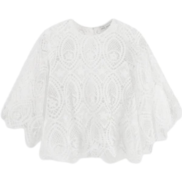 Blusa Donna Weili Zheng In Pizzo Macrame'-image
