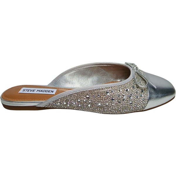 SMW41AA77P2302336 Steve Madden Donna Ecopelle Argento