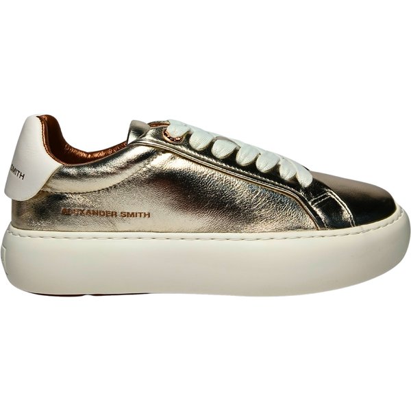 Scarpe Donna Alexander Smith Sneakers Soho Woman Gold White